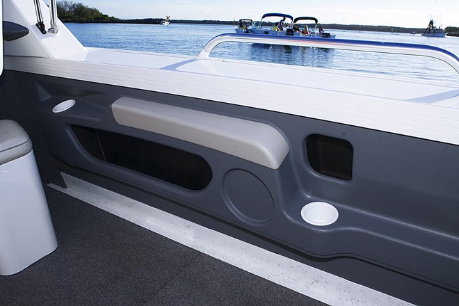The neat soft-touch mouldings are a huge aesthetic improvement © Telwater Pty Ltd